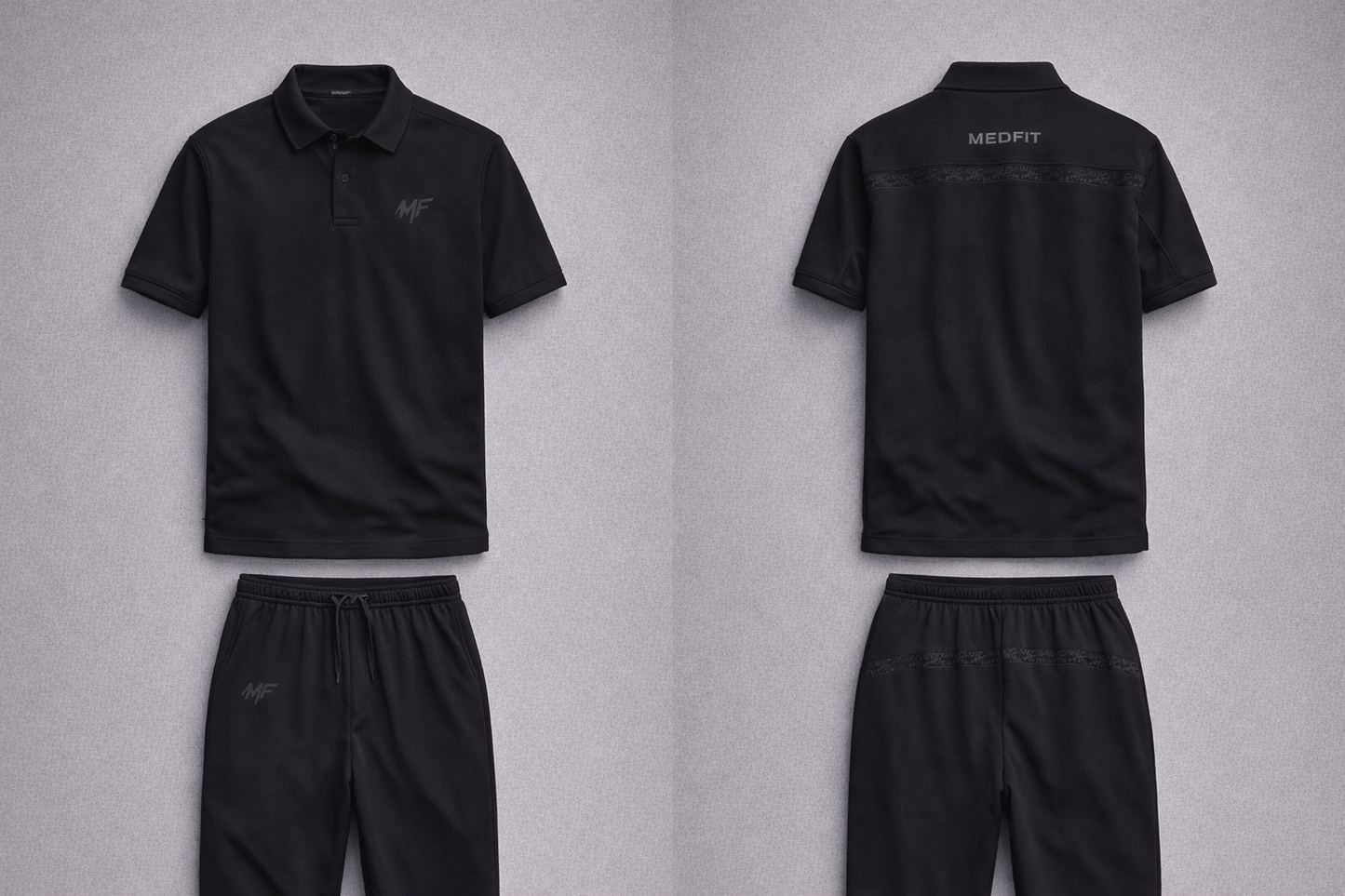 MF-01 TRAINING POLO – BLACKOUT